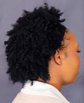 short coiled afro band